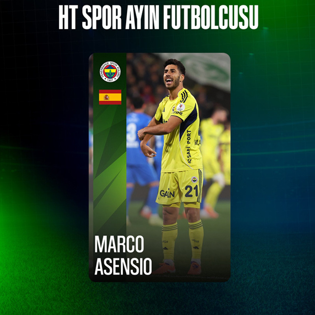 HT Spor Kasım ayının oyuncusu Marco Asensio!