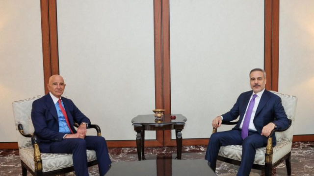 Bakan Fidan Barrack'ı kabul etti