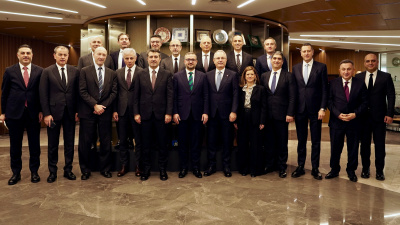 TCMB Başkanı Karahan bankacılarla buluştu