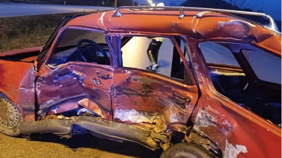 İşçi minibüsü kaza yaptı: 1 ölü, 10 yaralı