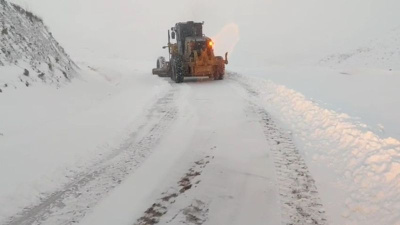 Siirt'te 15 köy yolu ulaşıma kapandı