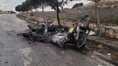 İsrail'den Lübnan'a İHA saldırısı