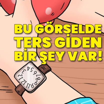 Bu görselde ters giden bir şey var!