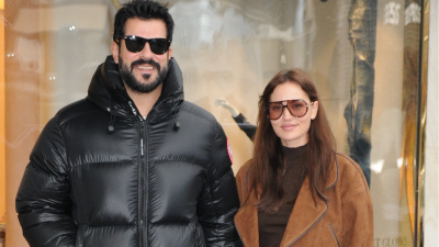 Ünlü çift alışveriş turunda