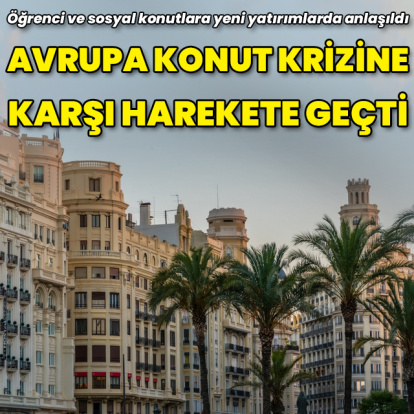 AB konut krizi için harekete geçti