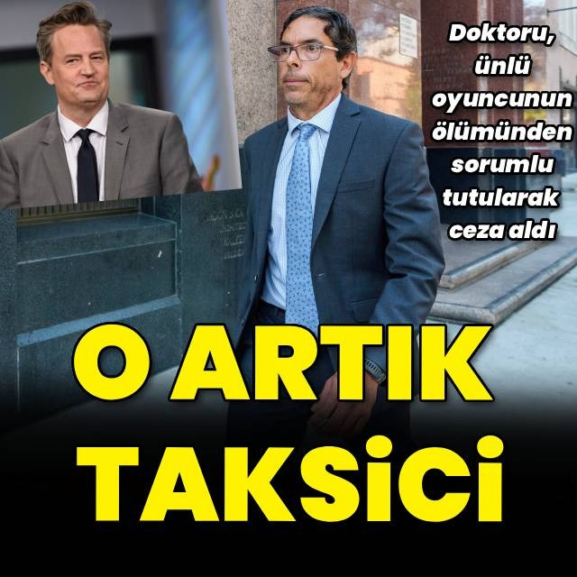 Ölümüne yol açan doktor artık taksici