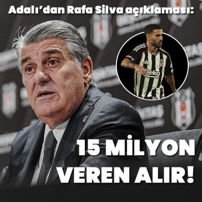 Serdal Adalı'dan Rafa Silva açıklaması!