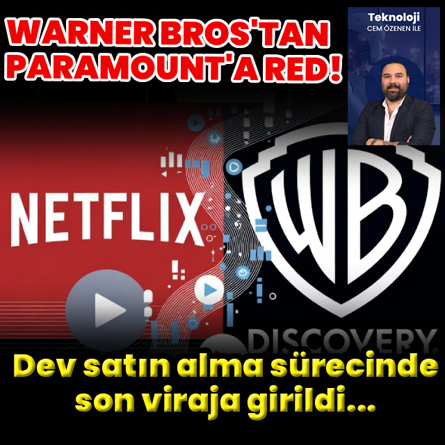 Warner Bros'tan Paramount'a red!