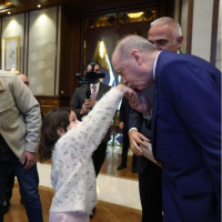 Beştepe'de duygulandıran kabul