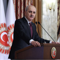 Grup başkan ve başkanvekillerini kabul etti