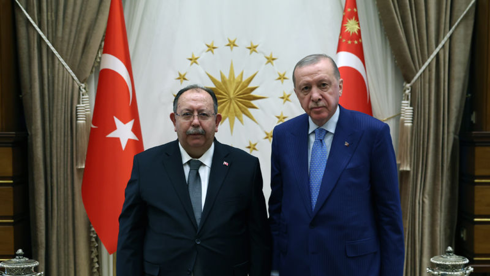 Cumhurbaşkanı Erdoğan, YSK Başkanı Yener ile görüştü