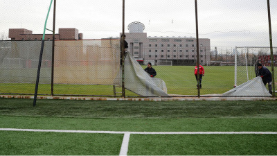 İlhan Cavcav Tesisleri'nde brandalar kaldırıldı