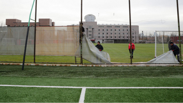 İlhan Cavcav Tesisleri'nde brandalar kaldırıldı