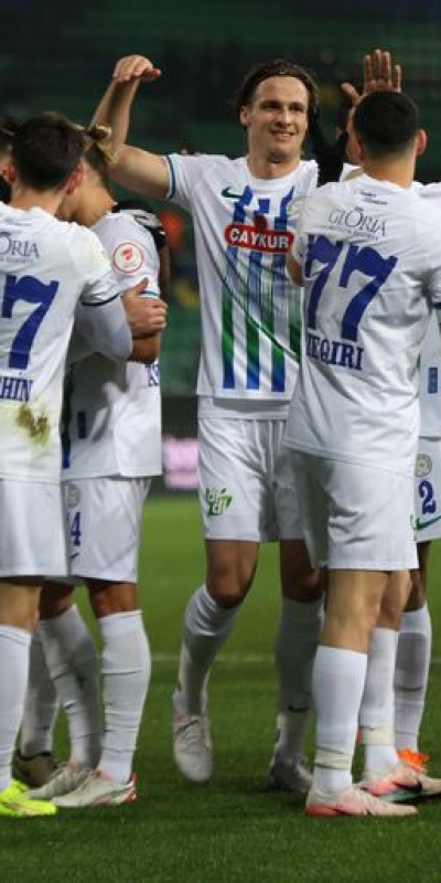 Ç.Rizespor, Halil Dervişoğlu'yla kazandı!