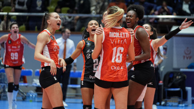 Eczacıbaşı, Galatasaray'a set vermedi!