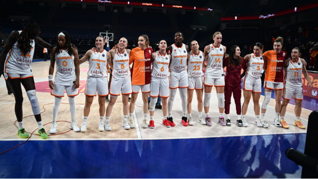Galatasaray, Bourges Basket'i farklı yendi!