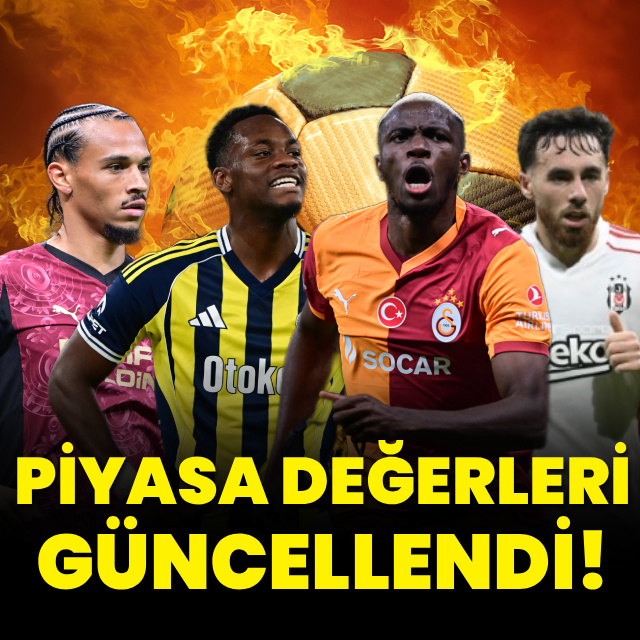 Süper Lig'de piyasa değerleri güncellendi!