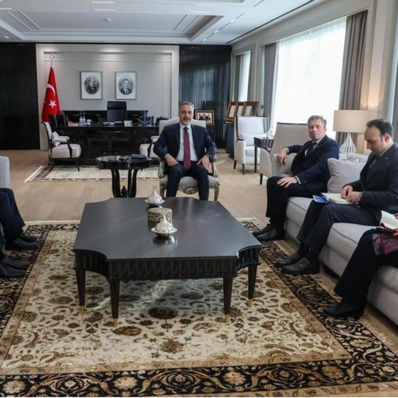 Bakan Fidan, Tom Fletcher ile görüştü