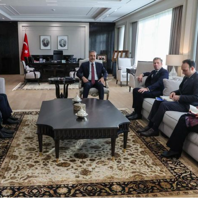 Bakan Fidan, Tom Fletcher ile görüştü