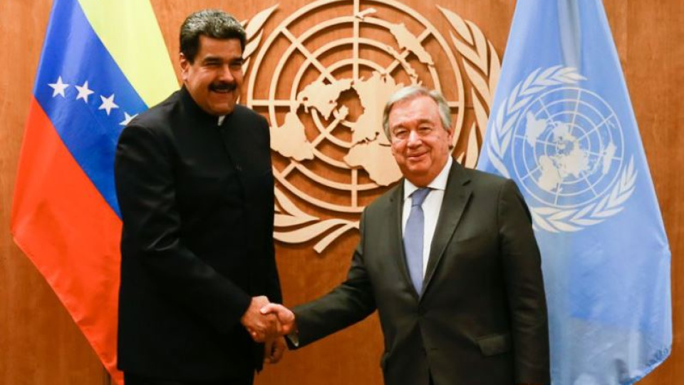 Maduro, Guterres ile bölgesel barışı konuştu