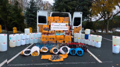 17 ilde 10 binlerce litre alkol operasyonu