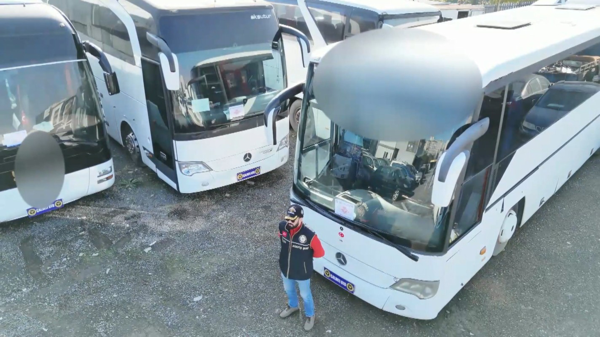 Son dakika: Bu kez de "Change otobüs" operasyonu!  27 kişilik şebeke çökertildi