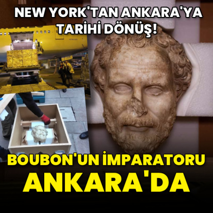 Boubon'un imparatoru Ankara'da