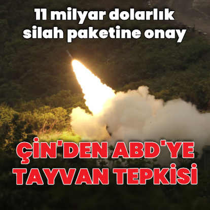 ABD'den Tayvan'a 11 milyar dolarlık silah satışı