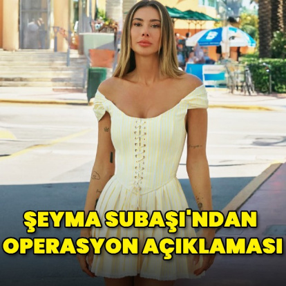 Subaşı'ndan operasyon açıklaması