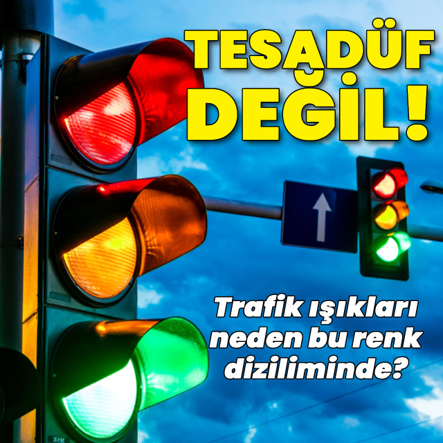Trafik ışıkları neden hep aynı sırada yanar?