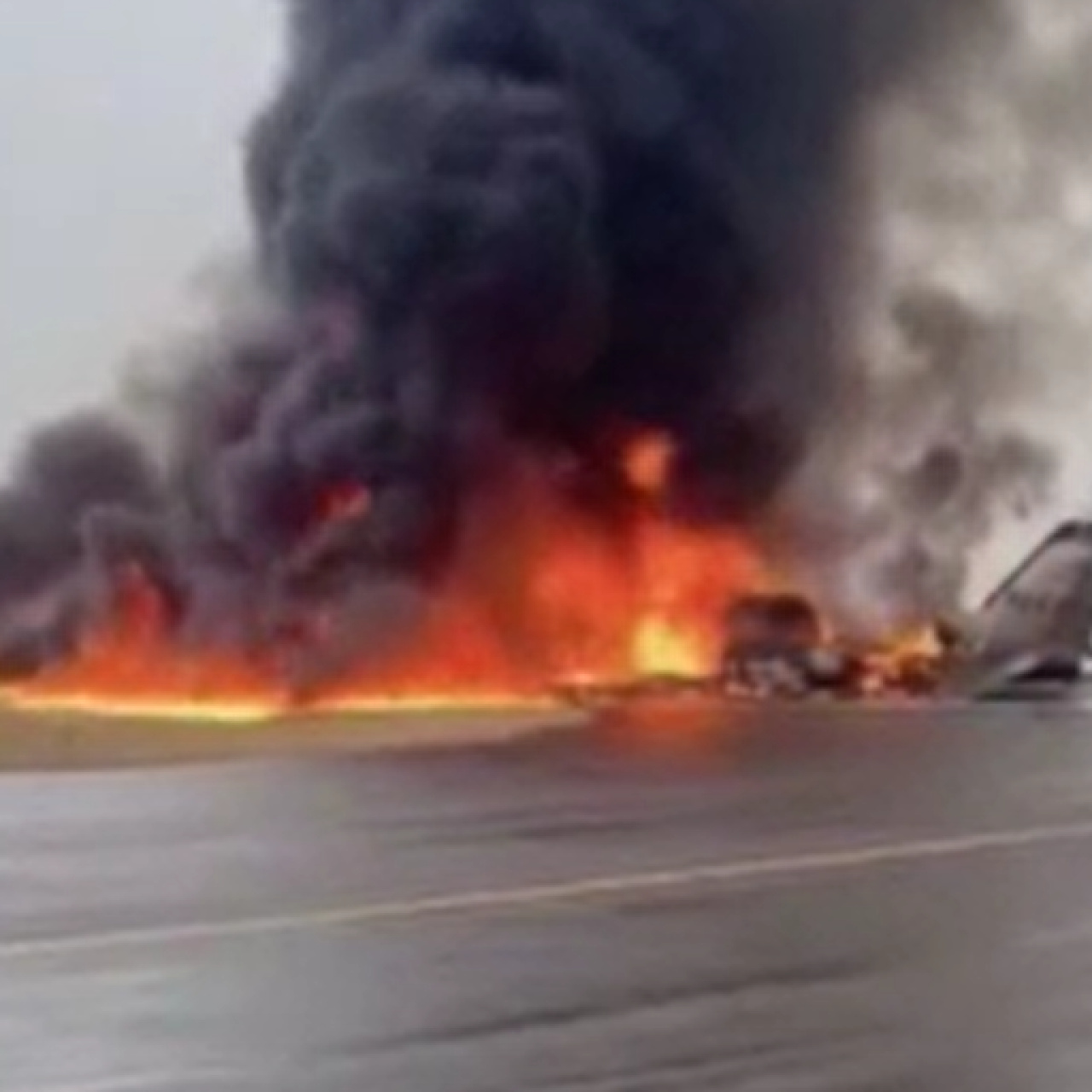 ABD'de özel jet düştü: 7 ölü