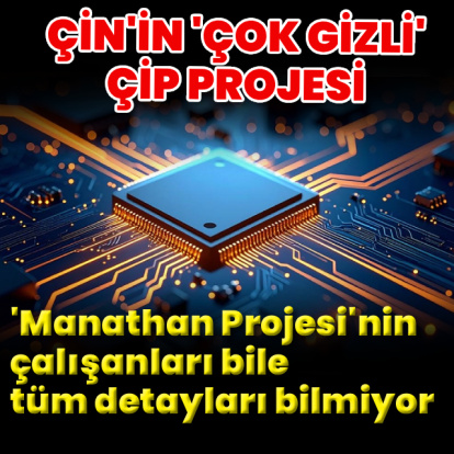 Çin'in gizli tutulan çip projesi