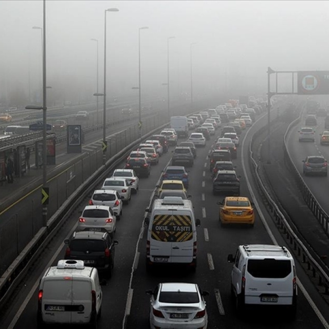 Sisli havalarda zararlı partikül uyarısı!
