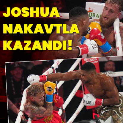 Anthony Joshua, Jake Paul'u nakavt etti