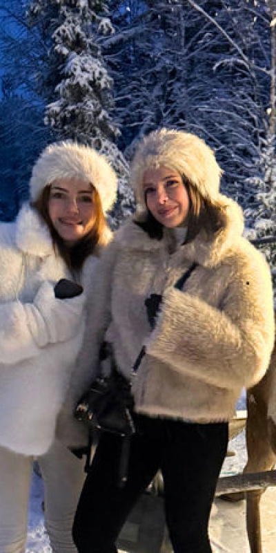 Kuzey Kutup Dairesi'nin üzerinden geçen masalsı Fin kenti