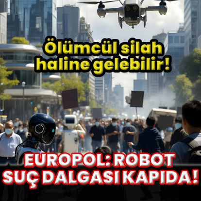 Robot suç dalgaları kapıda