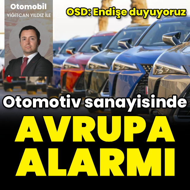 Otomotiv sanayisinde Avrupa alarmı