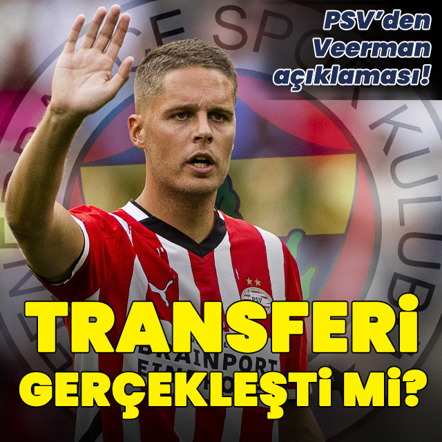 Veerman'ın F.Bahçe'ye transferi gerçekleşti mi?