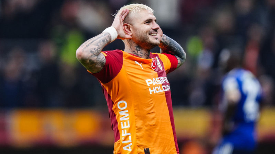 Galatasaray'da maç sonu üçlüsü Mauro Icardi'den!