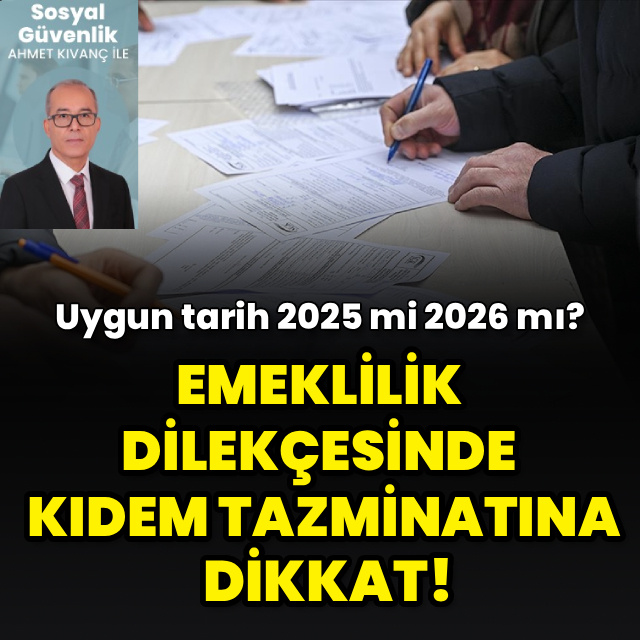 Emeklilik dilekçisini ne zaman vermeli