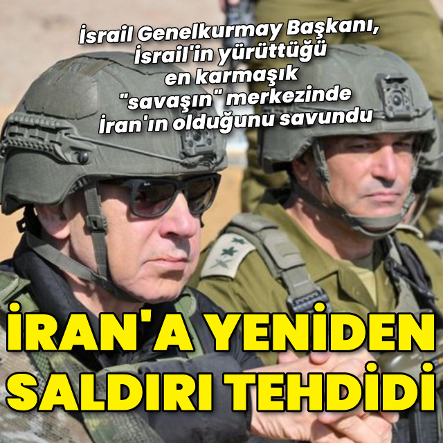 İsrail'den İran'a saldırı tehdidi