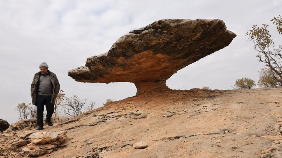 Diyarbakır'da gizemli kaya! "Tırnak büyüme hızı kadar ilerliyor"
