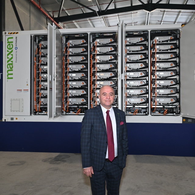 Enerji depolama tesisi üretime başladı