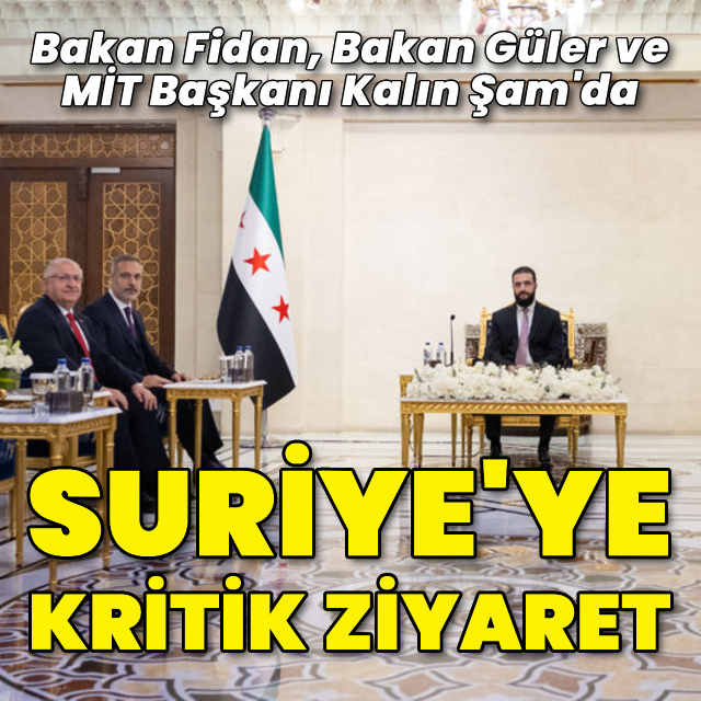 Suriye'ye kritik ziyaret: SDG entegre olmalı