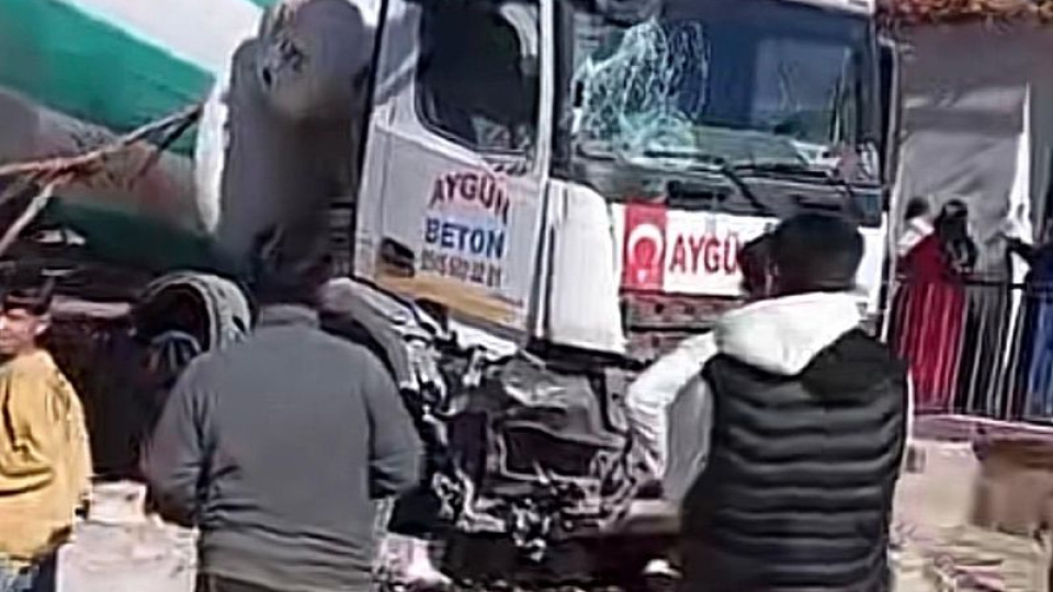 Bahçeye giren beton mikseri 1 can aldı