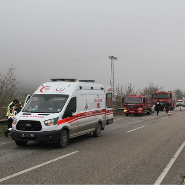 Önce refüje sonra bariyere çarptı