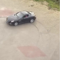 Özel hastanenin valeleri müşterinin otomobiliyle drift attı