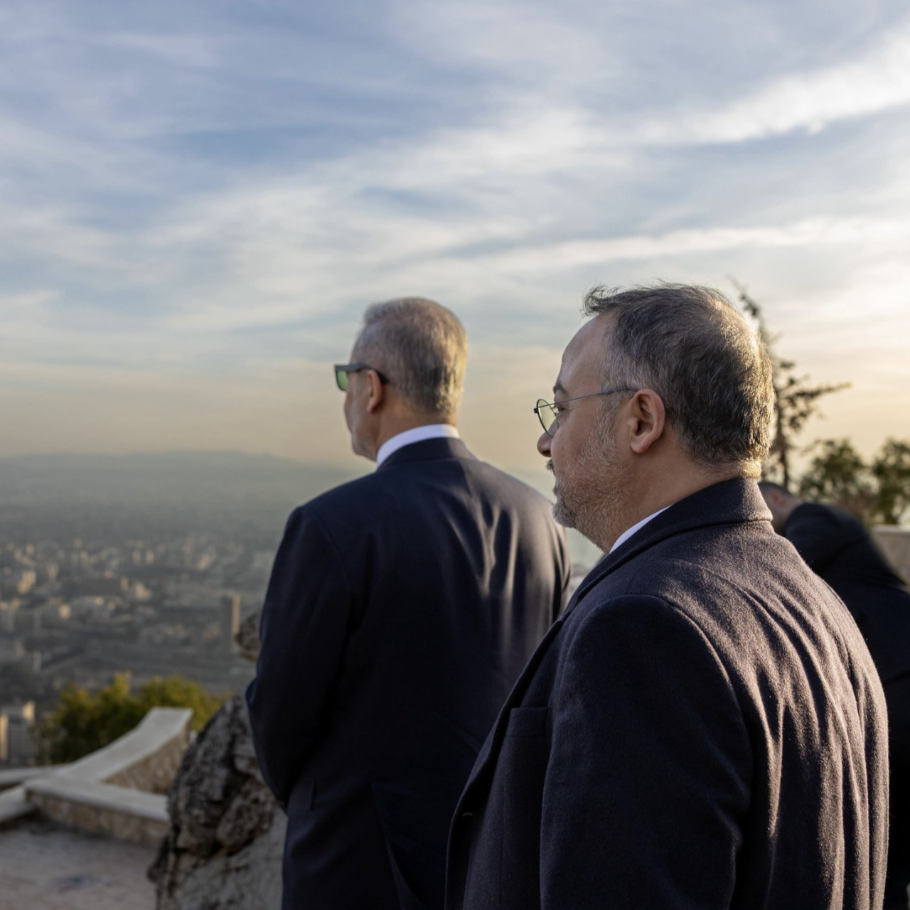 Bakan Fidan, Kasyun Dağı'ndan Şam'ı seyretti