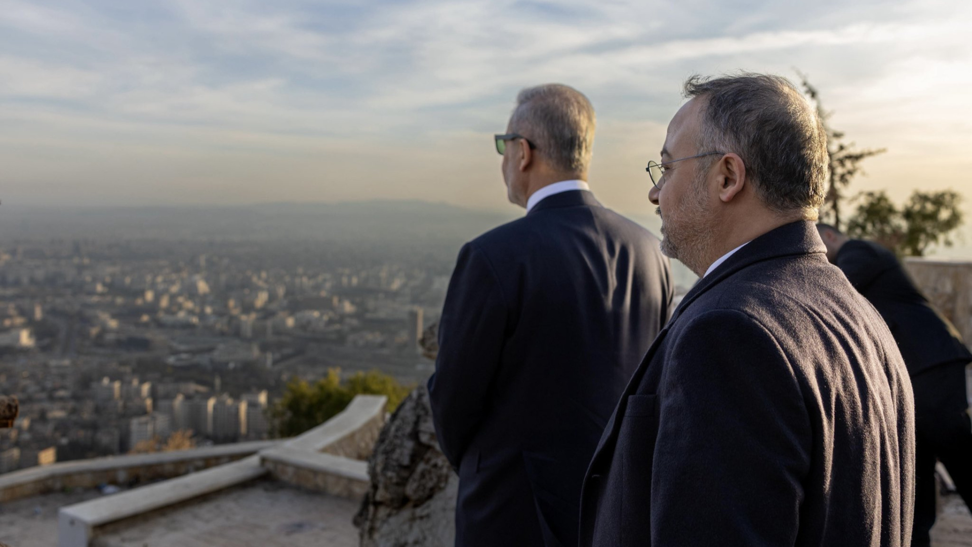 Bakan Fidan, Kasyun Dağı'ndan Şam'ı seyretti | Dış Haberler