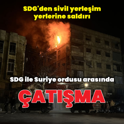 Suriye ordusu ile PKK/YPG arasında çatışma